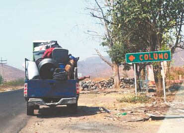 Éxodo de Aguililla, Michoacán, por la violencia: huyen del Cártel Jalisco