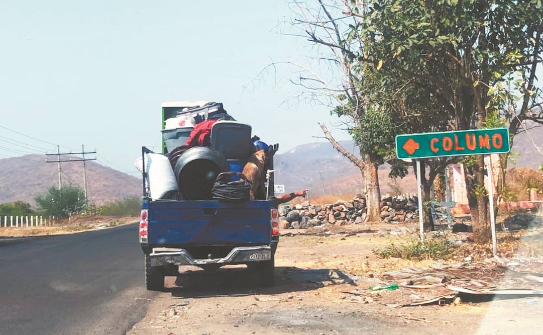 Habitantes de Aguililla afirman que el municipio ahora es un pueblo fantasma, pues cada vez más familias huyen del lugar. Fotos: Carlos Arrieta/ El Universal.