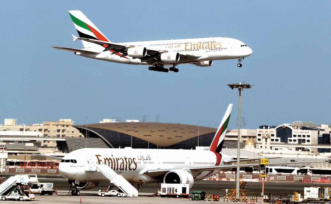En la ruta México-Barcelona, Emirates transportó más cinco mil toneladas de carga durante estos cinco años de operaciones. Foto: Archivo/EL UNIVERSAL
