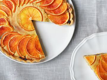 Prepara pay de mandarina sin horno