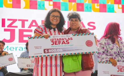 Entregan apoyo "Iztapa las Jefas" a 5 mil 700 madres de familia; "es un llamado al reconocimiento": Alcaldesa