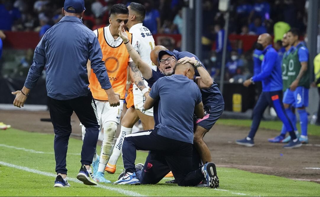 Andrés Lillini celebra el pase a la final de la Concachampions - FOTO: Imago7