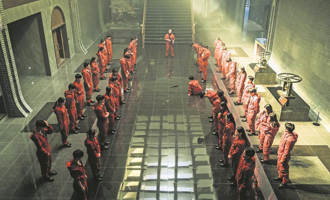 Escrita y dirigida por Hwang Dong-hyuk, El juego del calamar se centra en un concurso con 456 jugadores muy endeudados. Foto: NETFLIX