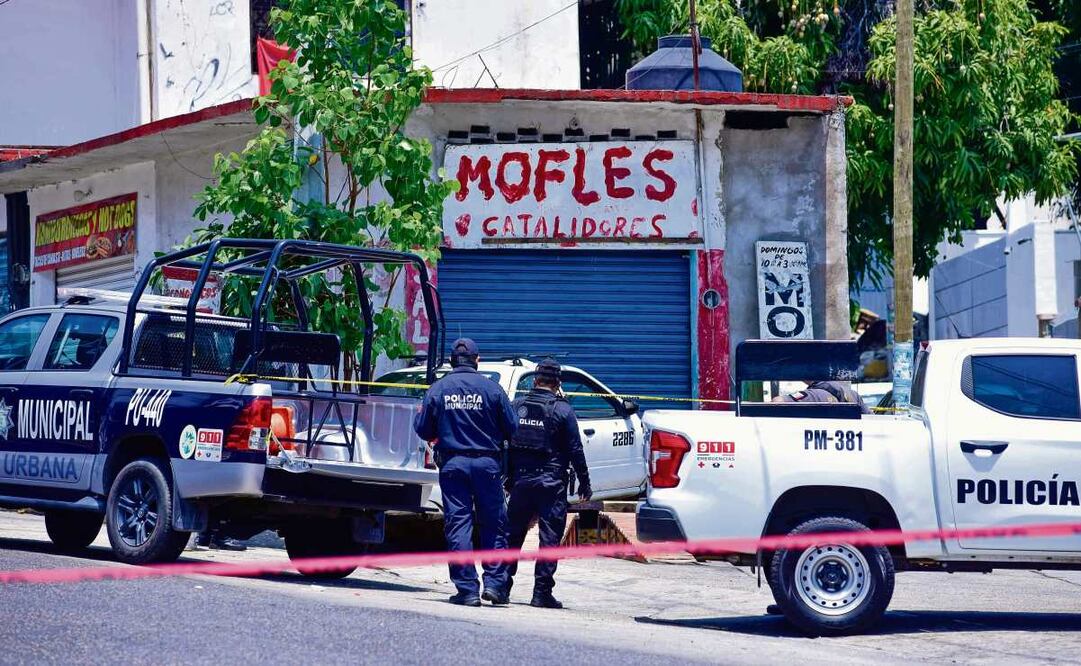 Hombres armados persiguieron a un taxista, lo alcanzaron y lo mataron con arma de fuego. (28/03/2025) Foto: Carlos Alberto Carbajal | Cuartoscuro