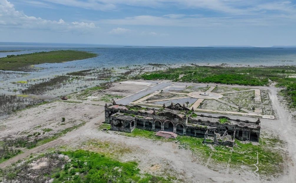 Presa Vicente Guerrero, principal fuente de abastecimiento de la capital Ciudad Victoria. Foto: Especial