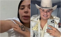 Rafael González, vocalista de Banda Recoditos, se defiende tras acusaciones de violencia contra su pareja y explotan las críticas: "¿Ahora tú eres la víctima?". Foto: Captura de pantalla TikTok Ferg Cortez / Rafarecoditos