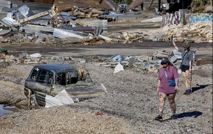 FOTOS: “Helene” deja más de 200 muertos en su paso por EU; van mil soldados a la zona de desastre