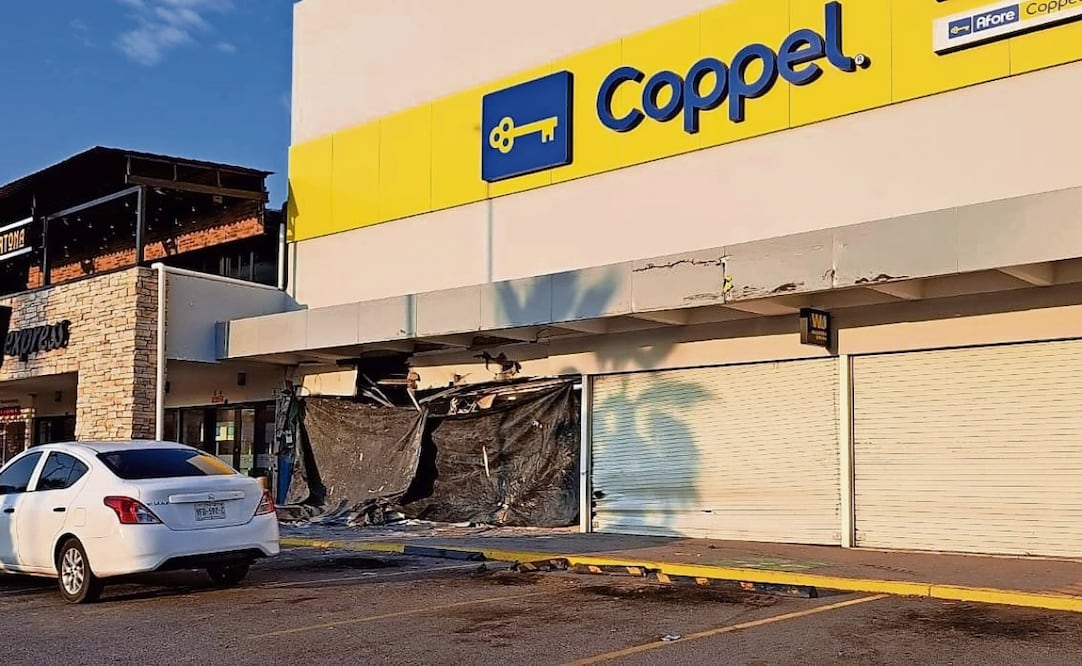 A un mes de la violencia en Culiacán, los comercios comenzaron a ser asaltados por el crimen organizado. Foto: Especial