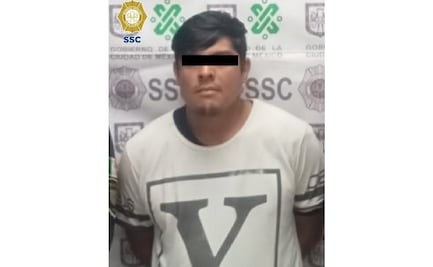 Detienen a “El Chimpa”, integrante de la Unión Tepito; extorsionaba comerciantes en Venustiano Carranza