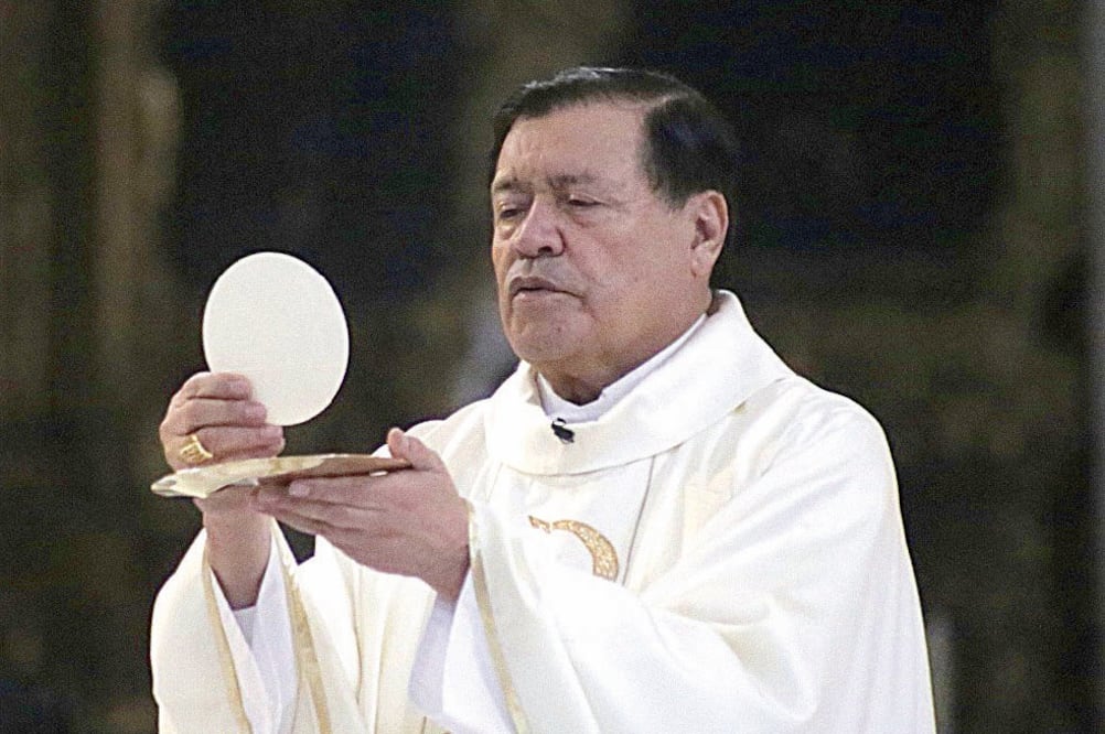 El cardenal Norberto Rivera ofició la misa dominical en la Catedral Metropolitana de la CDMX