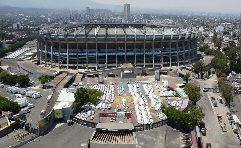 Los alrededores del Estado de la CDMX serán únicamente de paso peatonal. Foto: Diego Prado / EL UNIVERSAL