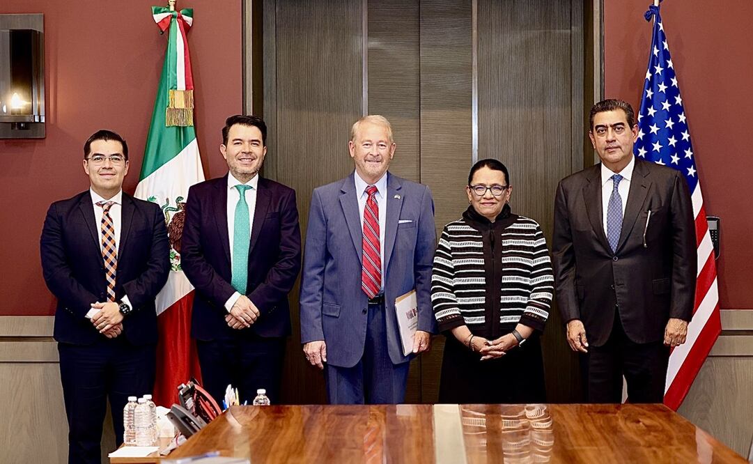 Embajador de EU reitera compromiso con seguridad y prosperidad compartidas; celebra encuentro en Segob para avanzar en la cooperación. Foto: @USAmbMex
