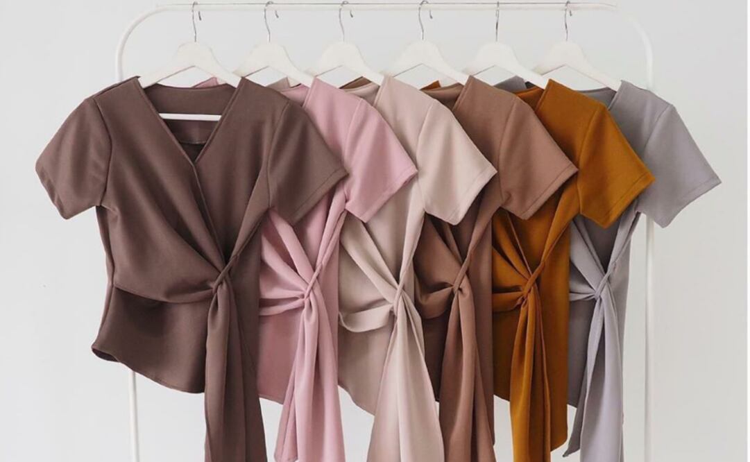 Blusas cruzadas: ideales para la primavera. Fotos: Instagram