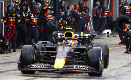 Checo Pérez sube al podio; Red Bull hace el 1-2 en el GP de Emilia Romagna