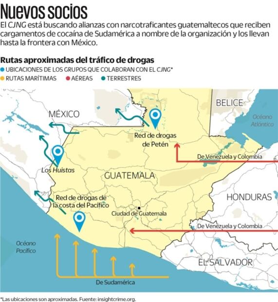 La silenciosa expansión del Cártel Jalisco en Guatemala