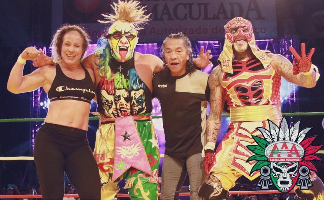 Triple A dio la sorpresa a sus aficionados / FOTO: Twitter: @luchalibreaaa