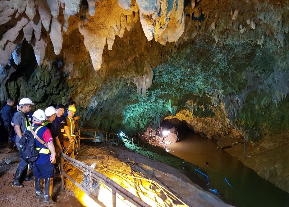Tras 8 días extraviados, hallan vivos a 12 niños perdidos en una cueva en Tailandia. Foto: Archivo