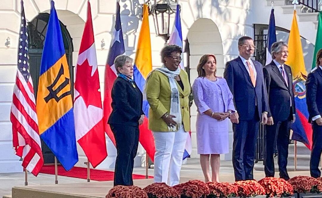 Titular de Relaciones Exteriores, Alicia Bárcena en la Cumbre de la Alianza para la Prosperidad en las Américas (APEP). Foto: Especial