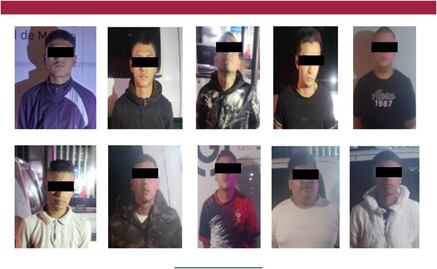 Detienen a 11 personas por presuntamente prender fuego a una casa en la colonia Morelos