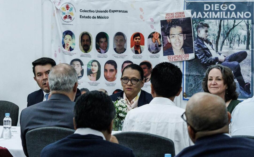 Colectivos de madres buscadoras exigen a la Secretaría de Gobernación investigaciones penales en contra de "funcionarios omisos y corruptos". Foto: Yaretzy M. Osnaya/ EL UNIVERSAL