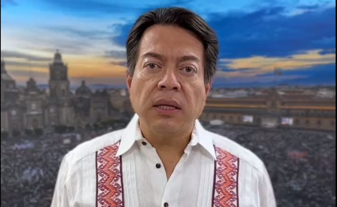 Mario Delgado denuncia hostigamiento a Morena por elecciones 2023. Foto: Captura Twitter @mario_delgado