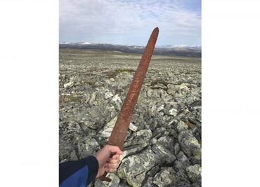 Hallan en Finlandia espada vikinga milenaria