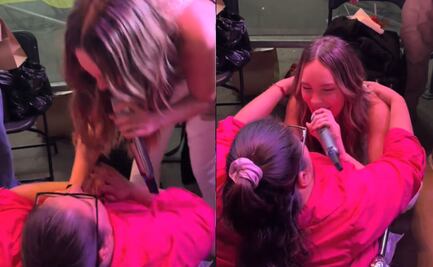 Belinda sorprende a fan en silla de ruedas con un conmovedor gesto; el momento se viralizó