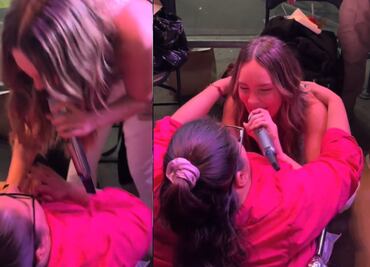 Belinda sorprende a fan en silla de ruedas con un conmovedor gesto; el momento se viralizó