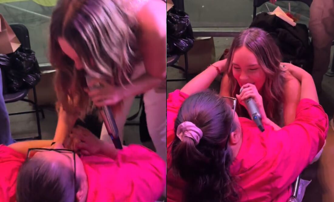 La cantante y actriz se viralizó en redes sociales. Foto: Captura de pantalla.