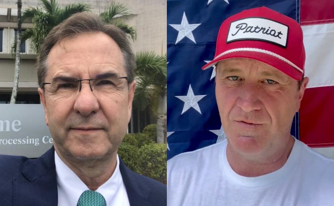 Esteban Moctezuma, embajador de México en EU y Eric Schmitt, senador republicano. Foto: Especial