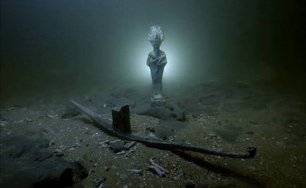 Recuperan en Egipto tesoros de naufragios romanos