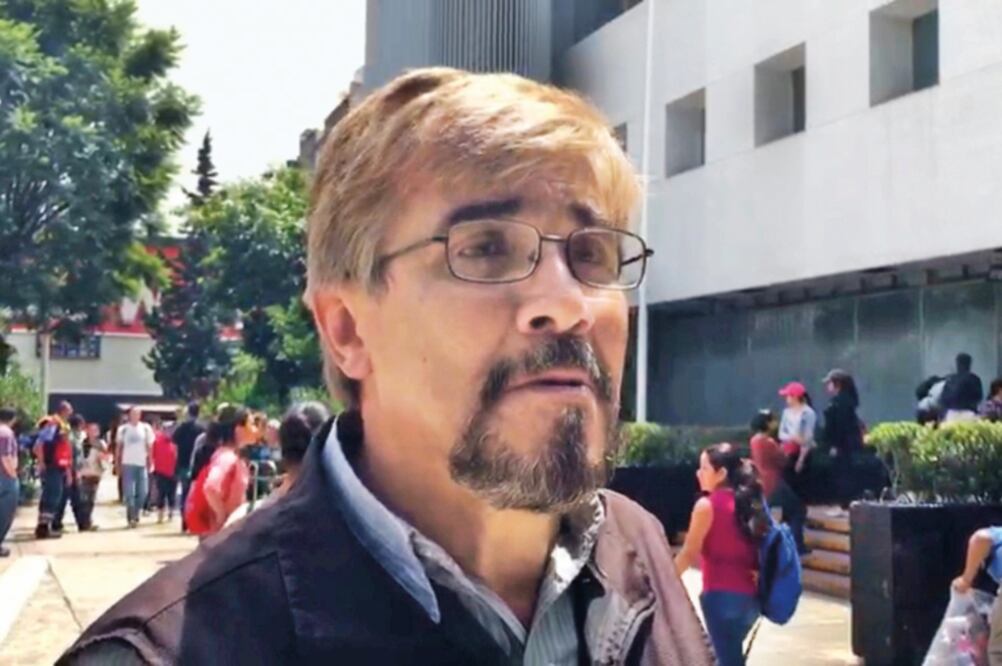 Bernardo se convirtió por segunda vez en voluntario (ALBERTO MORALES. EL UNIVERSAL)