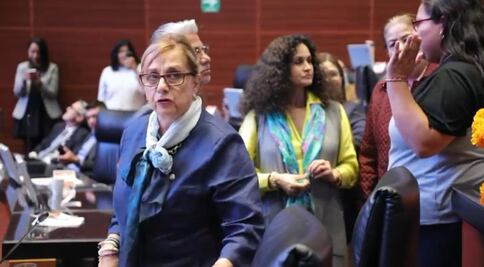 Senadora Malú Micher insulta a presidenta del Senado y anuncia renuncia a Morena