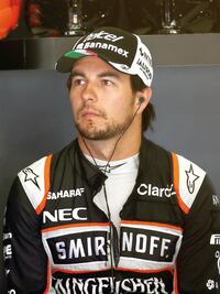 Pérez y ‘Guti’ sufren en puesta a punto