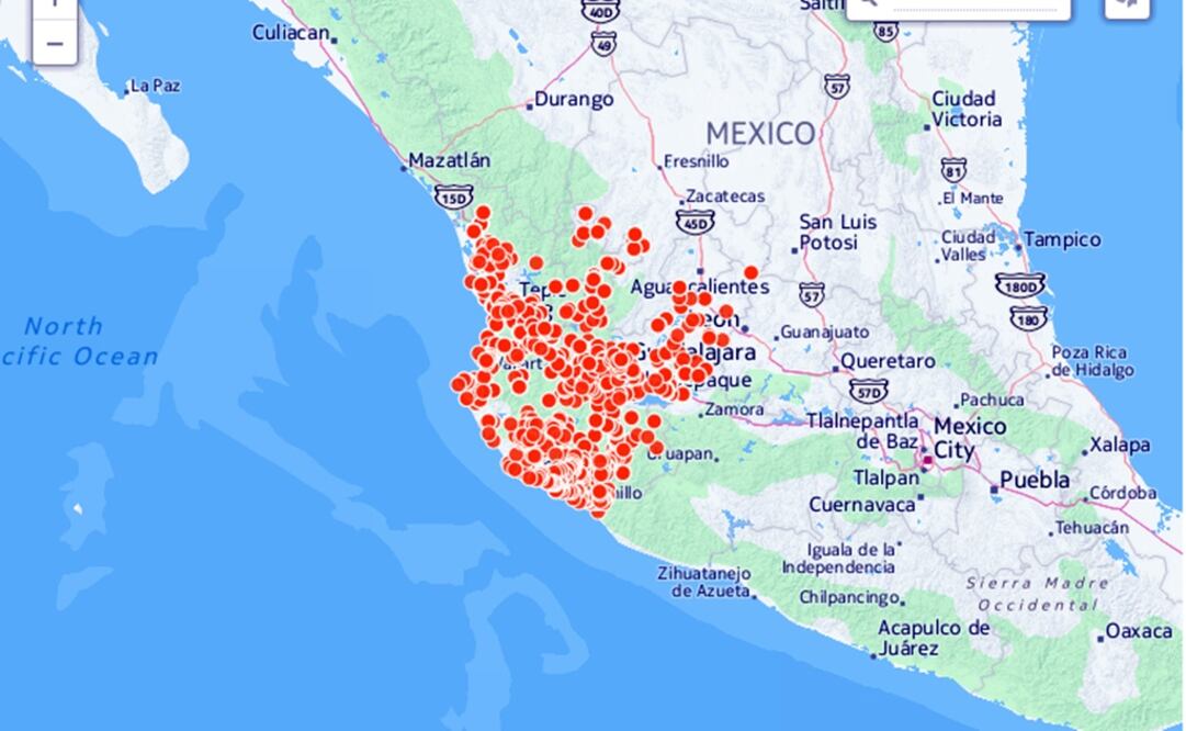 En el mapa se podrá ubicar el refugio más cercano. /Especial