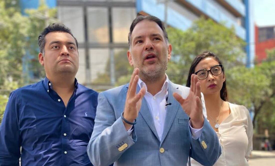 Coordinador de los panistas en el Congreso de la CDMX, Christian von Roehrich. Foto: Especial