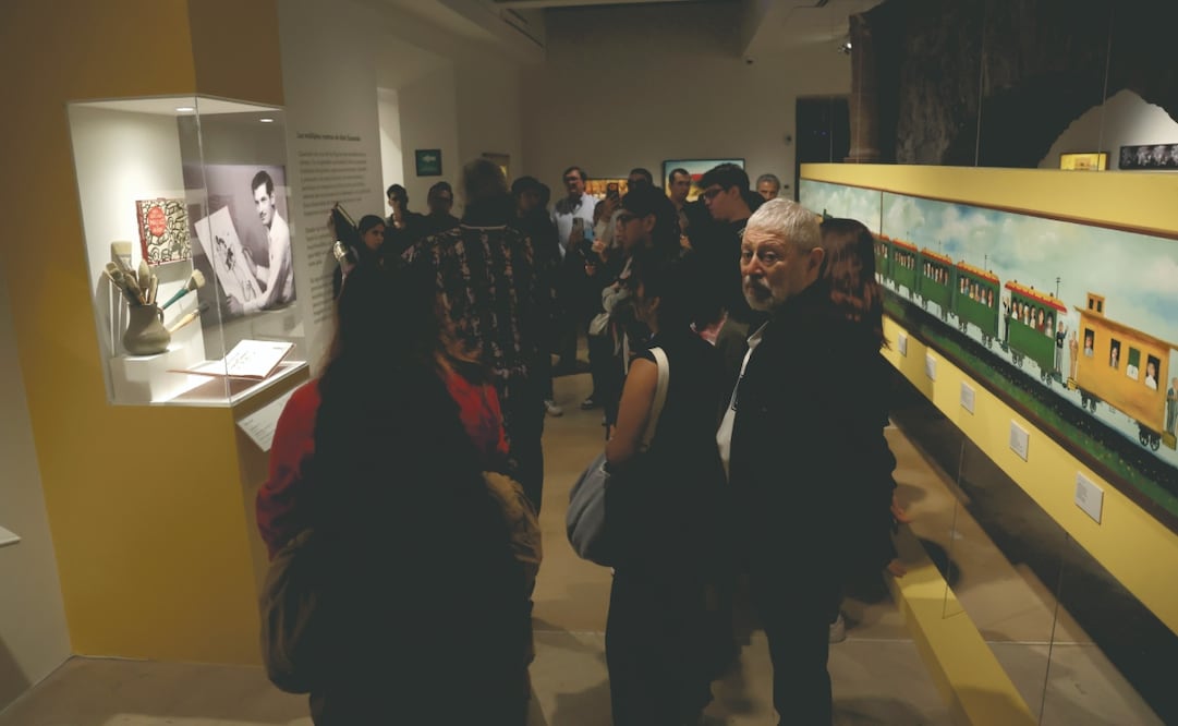 Exhiben la obra de quien la revista Time calificó como uno de los 10 mejores caricaturistas. Foto: Fernanda Rojas/ EL UNIVERSAL