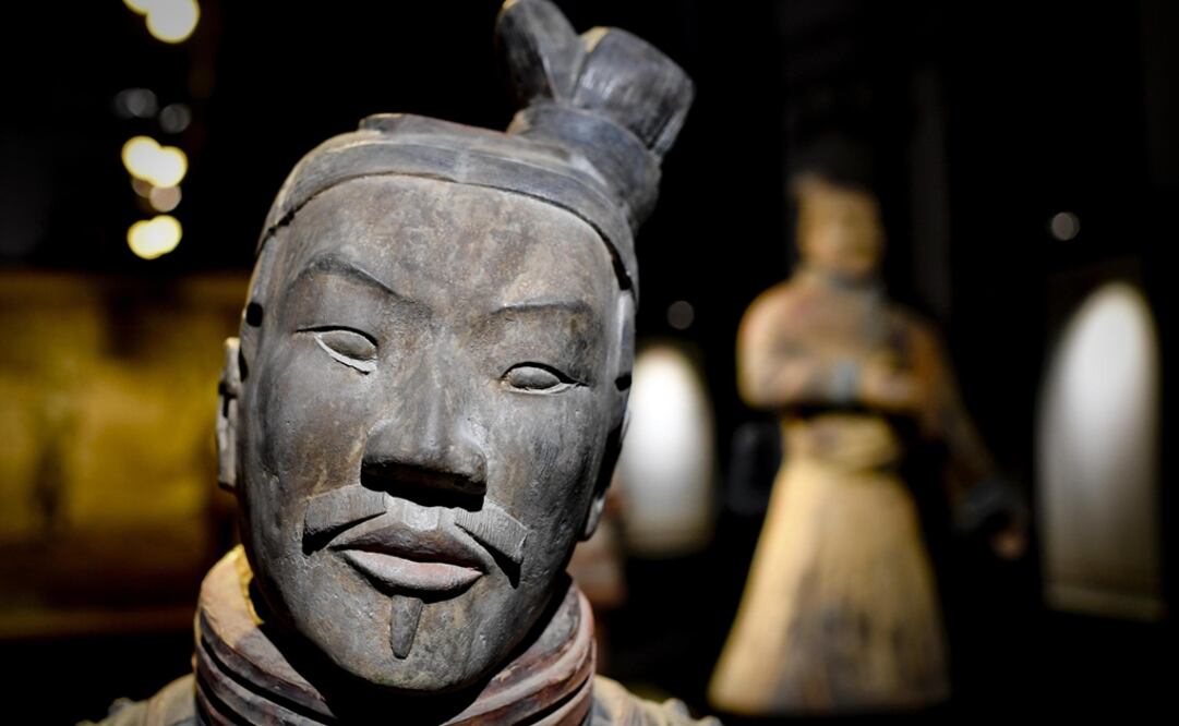 Qin Shi Huang fue quien mandó ordenar la construcción de los Guerreros de terracota. Foto: Ciro Fusco/ANSA via AP, archivo