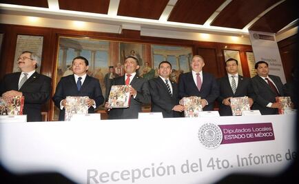 Diputados locales de Edomex reciben informe de Eruviel Ávila 