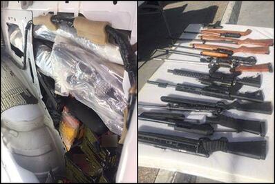 Aseguran armas largas y 12 mil cartuchos en Guanajuato