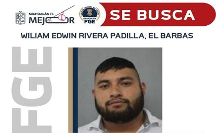Ofrecen recompensa de medio millón de pesos para capturar a “El Barbas”; lo buscan por secuestro agravado en Michoacán