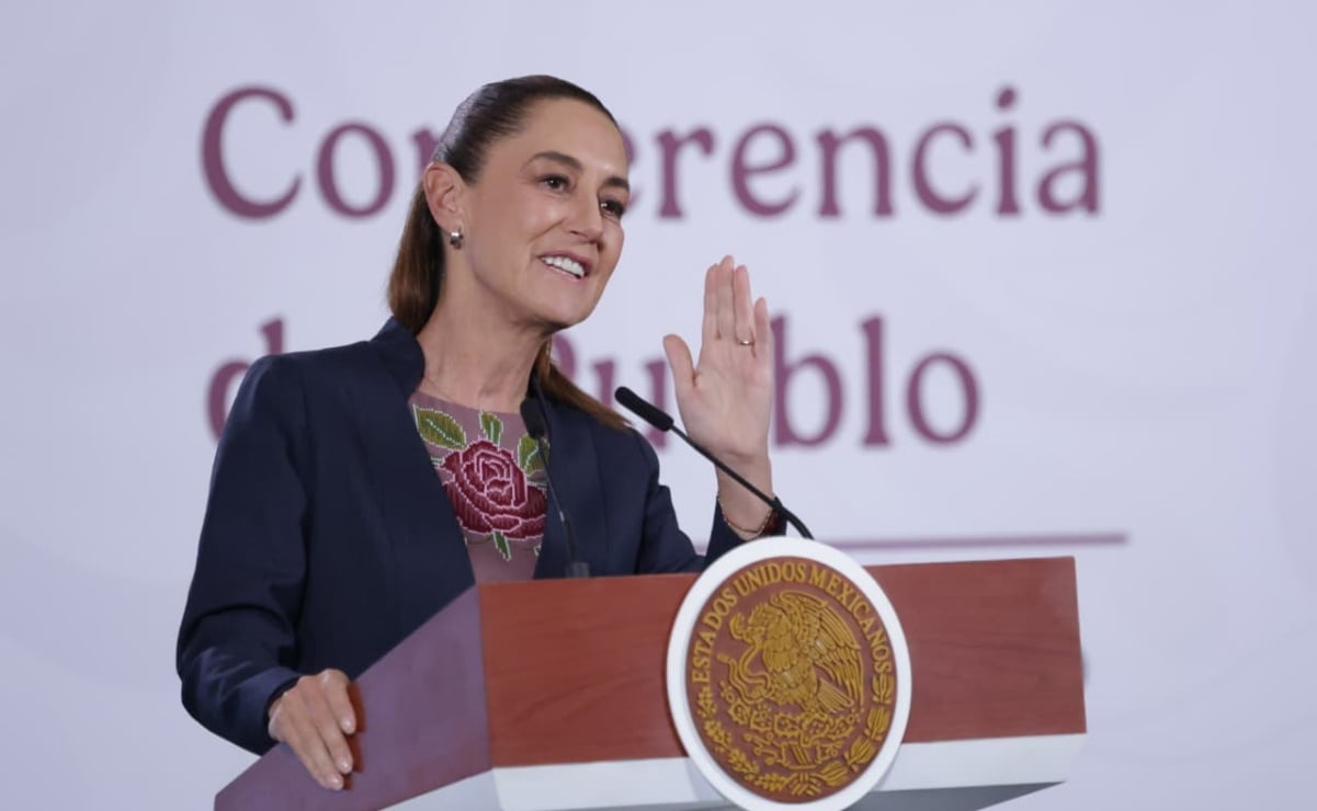 Conferencia matutina de la presidenta Claudia Sheinbaum Pardo en Palacio Nacional el 2 de marzo de 2026. Foto: Fernanda Rojas/EL UNIVERSAL