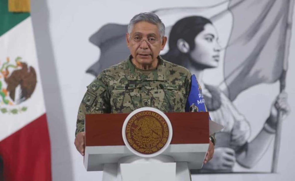 El almirante Raymundo Pedro Morales Ángeles, secretario de Marina (Semar). Foto: Carlos Mejía / EL UNIVERSAL.