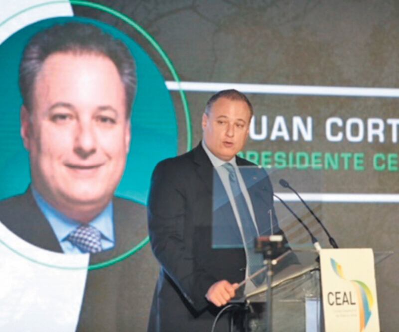 Juan Cortina Gallardo protestó ayer como nuevo presidente del Consejo Nacional Agropecuario. ARCHIVO EL UNIVERSAL