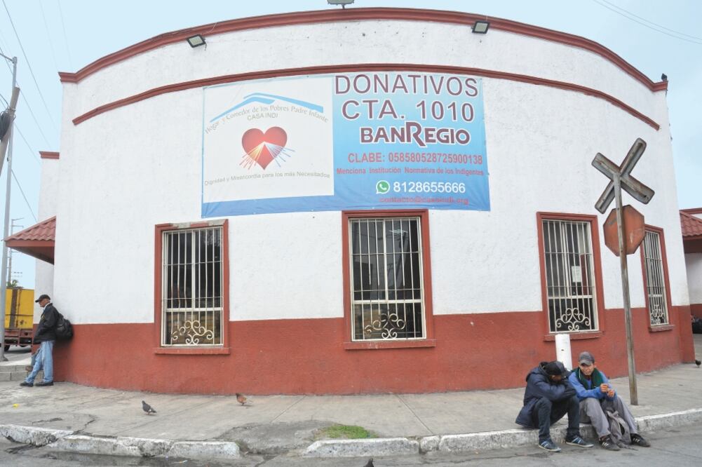 Baja demanda. El refugio Casa Indi atiende actualmente a 250 migrantes, hace algunas semanas recibía a 600. Foto/ EMILIO VÁSQUEZ. EL UNIVERSAL