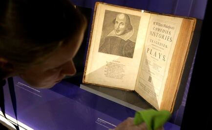 Exhiben ediciones raras de William Shakespeare 