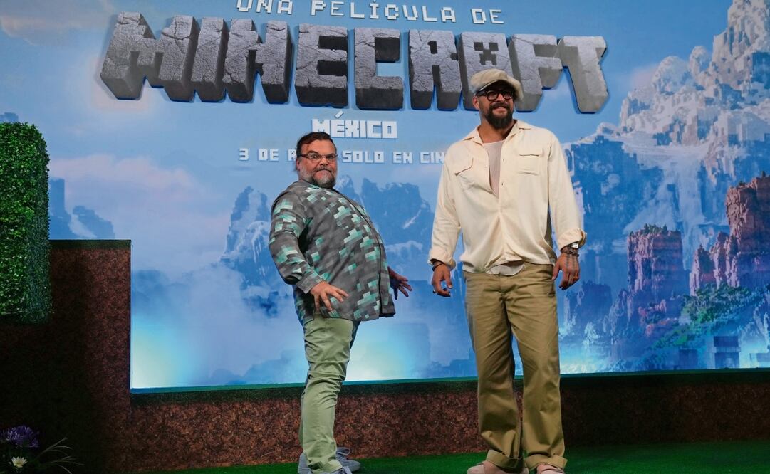 JJack Black y Jason Momoa protagonizan la película sobre el videojuego. Foto: AP