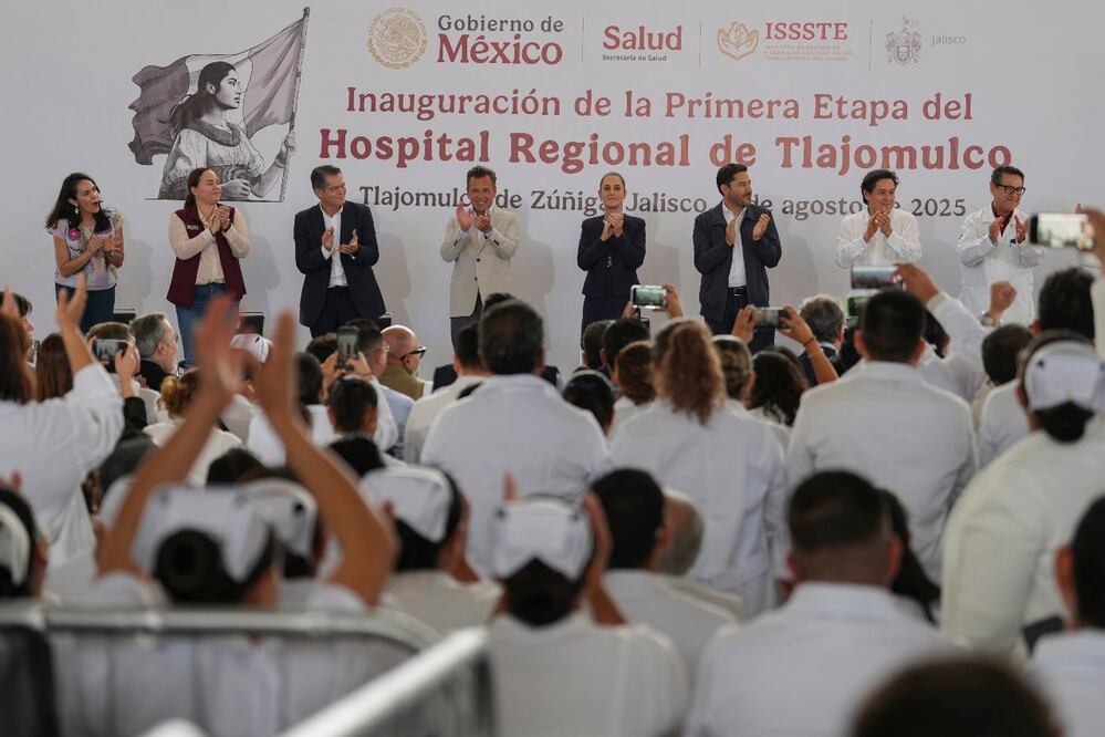 Claudia Sheinbaum en evento de Jalisco.