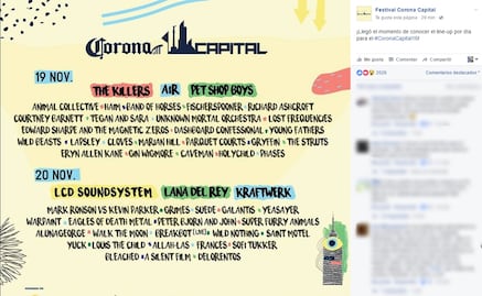 ¿Quién tocará cada día en el Corona Capital 2016?