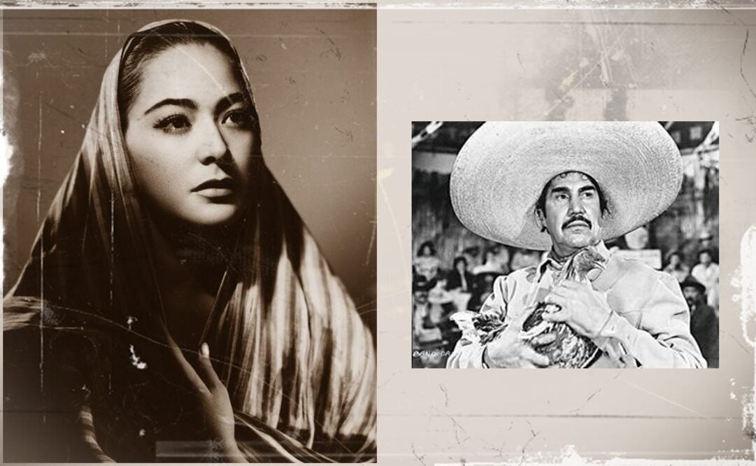 Emilio Fernández le llevaba 25 años a Columba. FOTOS: Archivo EL UNIVERSAL